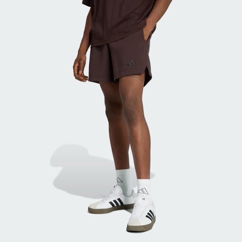 adidas Soft Lux Shorts - Shadow Brown - KF0488
