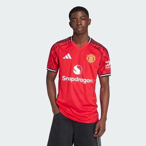 adidas Manchester United 25/26 Home Jersey - Mufc Red - JI7428