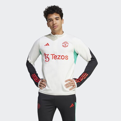 adidas Manchester United Tiro 23 Training Top - Core White - IA7292