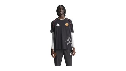 adidas Manchester United x Drama Call T-Shirt - Black/Red/White - JL9270