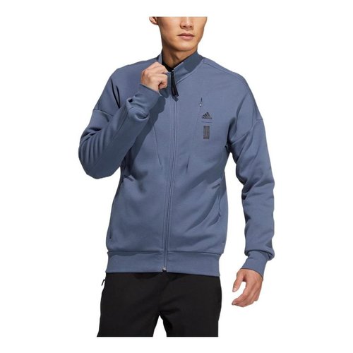 adidas Martial Arts Series Athletics Sports Stand Collar Jacket Green '苍青' HE5127 Solesense