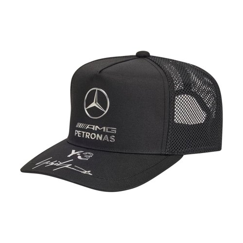 adidas Y-3 Mercedes-Amg Petronas Formula 1 Team Trucker Cap - Black - KR4909