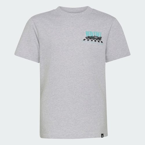 adidas Mercedes Amg Petronas Formula 1 Team Graphic Tee 01 - Light Grey Heather - KG0854