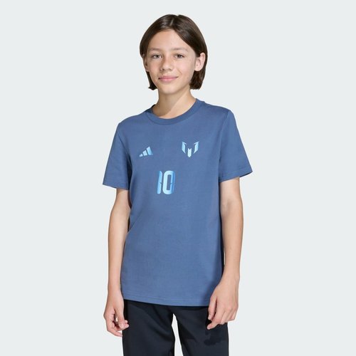 adidas Messi Name & Number Graphic T-Shirt - Preloved Ink - KB9484