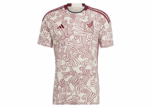 adidas Mexico 22 Away Authentic Soccer Jersey 'Wonder White' - HD9313