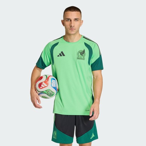 adidas Mexico 26 Tiro Training Jersey - Semi Flash Green - KB0918