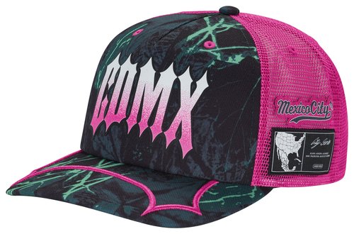 adidas Mexico City Trucker Hat - Pink/Black/Green - KC8708