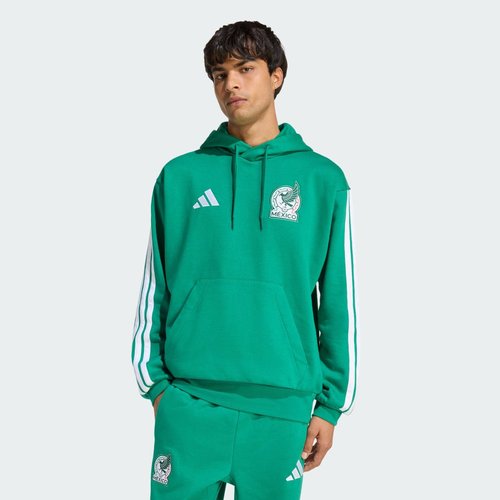 adidas Mexico DNA Fleece Hoodie - Bold Green - JZ6466