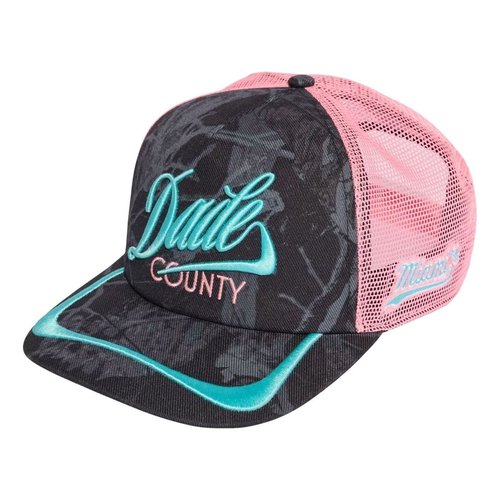 adidas Miami City Trucker Hat - Blue/Black/Pink - KC8705
