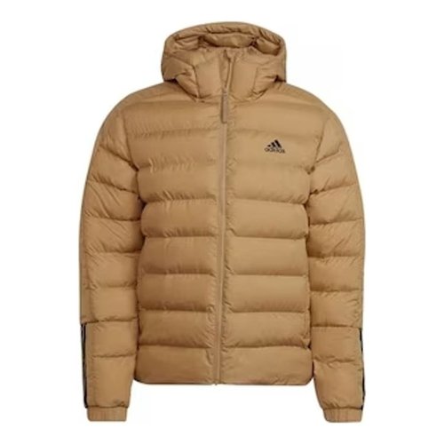 adidas Midweight Hooded Padding Down Jacket - Beige - GT1676