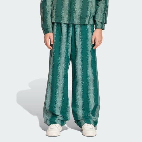 adidas Minecraft Sst Loose Track Pants - Collegiate Green/Tech Emerald - KE2755