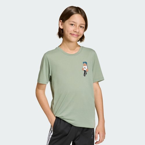 adidas Minecraft Training T-Shirt - Silver Green - KA0242