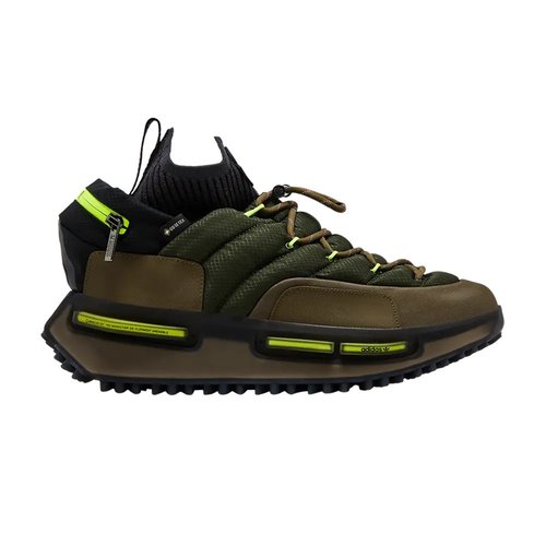 Moncler x adidas NMD_S1 GORE-TEX - Olive Strata/Olive Strata/Solar Yellow - IG3026