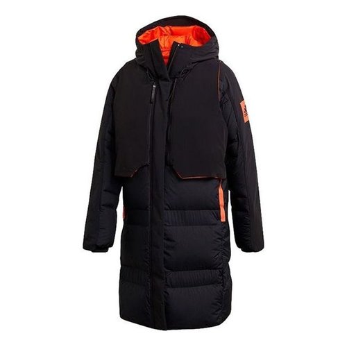 adidas Myshelter Cold.RDY Down Jacket - Black/Orange - FR9529