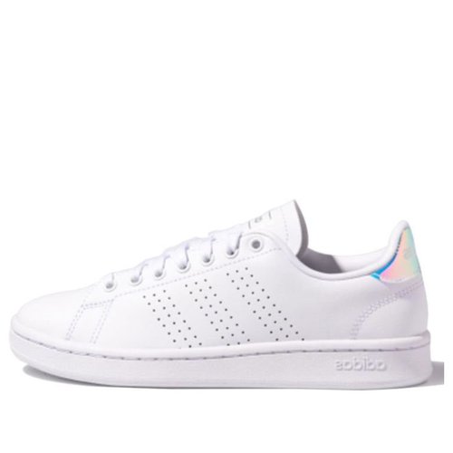 adidas advantage silver metallic
