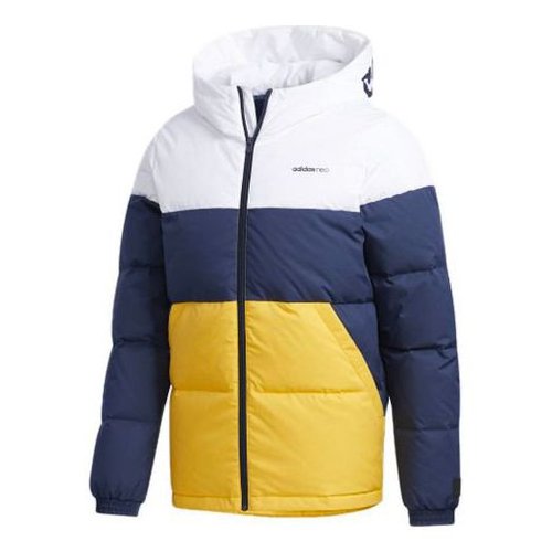 adidas neo Cb Dwn Puff Down Jacket Multi-Color - Blue - GQ5964