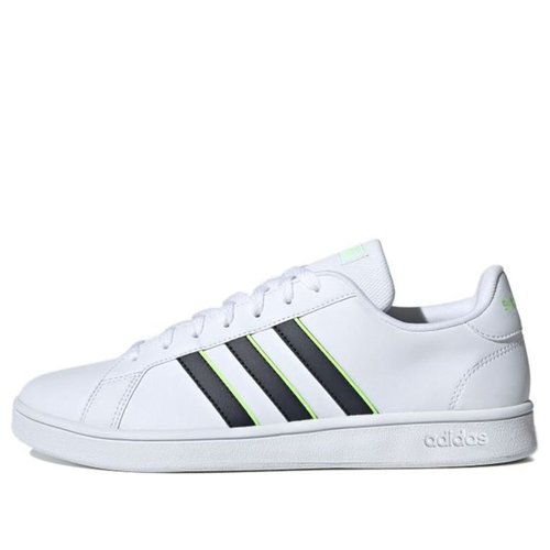adidas neo Grand Court Base 'White Black Green' FV8472 Solesense