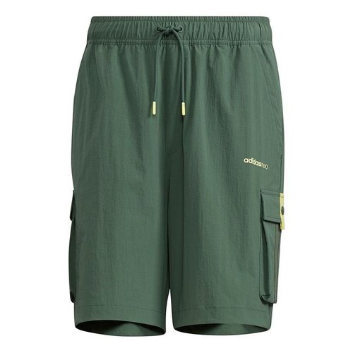 adidas neo M Sw Wvn Ut Sh Pocket Sports Short Pant - Green - H45166