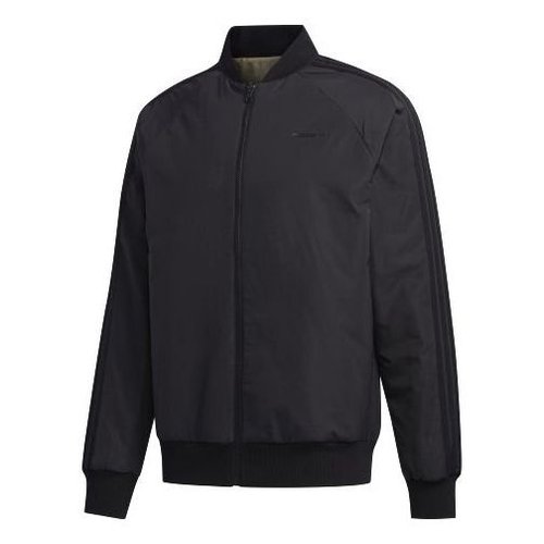 adidas neo Series Sports Double Sided aviator Jacket - Black - FU1030