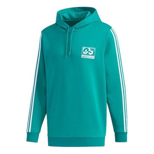 adidas neo Sports Pullover hooded Long Sleeves - Green - FU1040