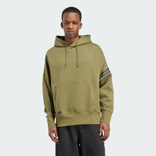 adidas Neuclassics Hoodie - Focus Olive - HZ3739