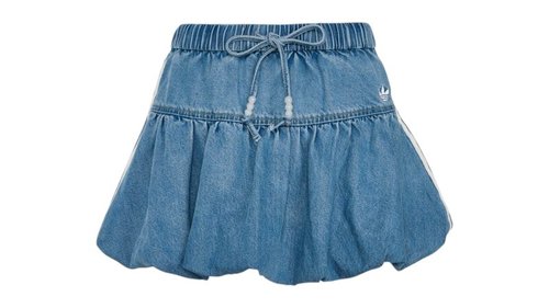 adidas New Chinese Bubble Skirt Asia Sizing - Denim - KY5751