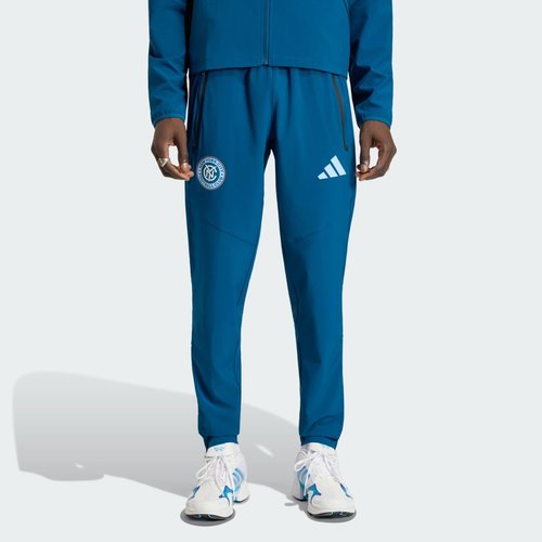 adidas New York City FC Tiro Travel Pants - Blue Night/Glow Blue - KA9321