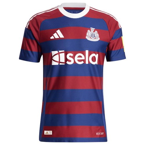 adidas Newcastle United FC 24/25 Away Authentic Jersey - Team Coll Burgundy 2/Night Sky - JJ4463