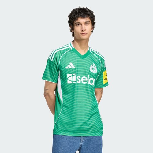 adidas Newcastle United FC 25/26 Away Jersey - Team Green/White - JJ2245