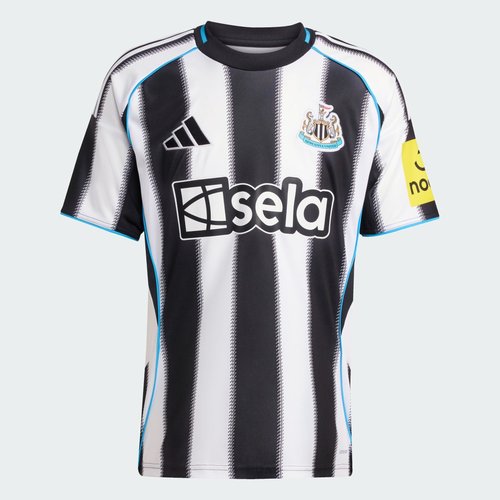 adidas Newcastle United FC 25/26 Home Jersey - Black/White - JI7382