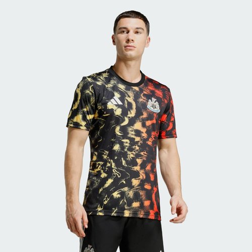 adidas Newcastle United FC 25/26 Pre-Match Jersey - Black - JN8797
