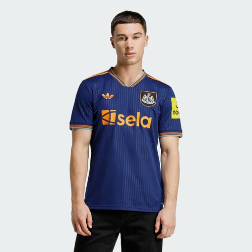 adidas Newcastle United FC 25/26 Third Jersey - Victory Blue/Bahia Orange - JJ2243