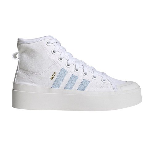 adidas Nizza Bonega Mid - Cloud White/Clear Sky/Gold Metallic - GW6762