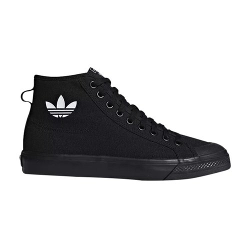 adidas Nizza Hi | Black | Size 8.5 - Core Black/Core Black/Cloud White - B41651
