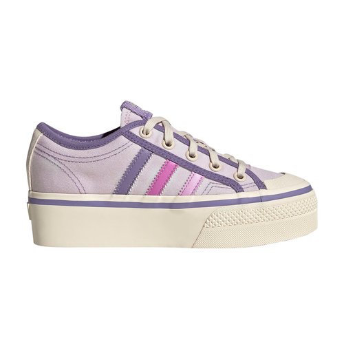 adidas gazelle silver green womens Adidas Women's Nizza Platform Mid Shoes