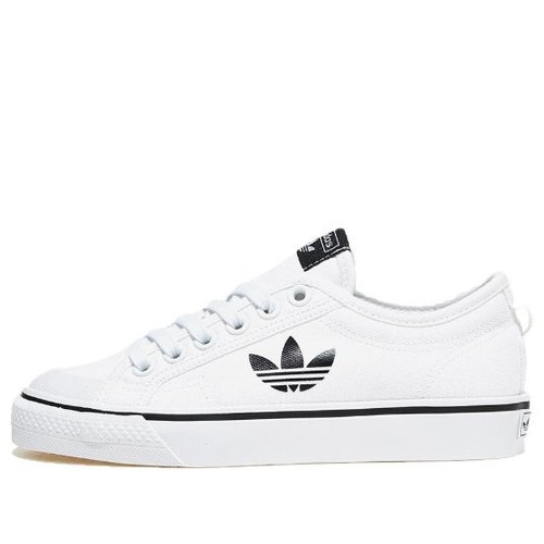 adidas Nizza - Cloud White/Core Black/Gum - HQ6940