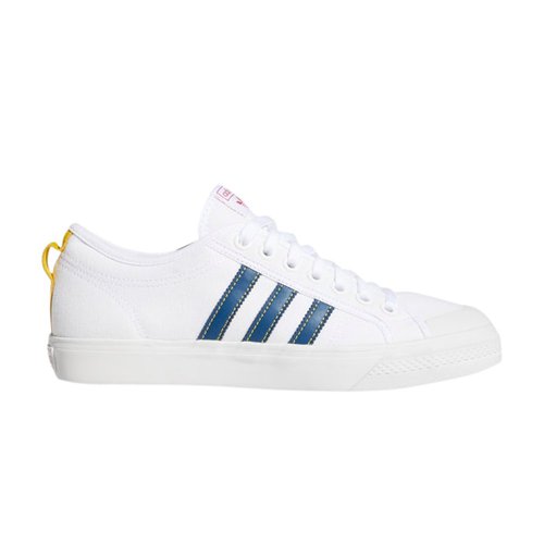 adidas Nizza - Cloud White/Legend Marine/Tribe Yellow - EF5705