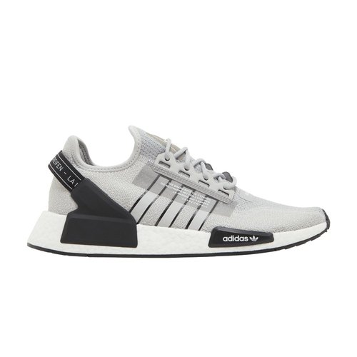adidas gazelle silver green womens adidas Women's NMD_R1 Sneaker, Black/White/Grey, 9
