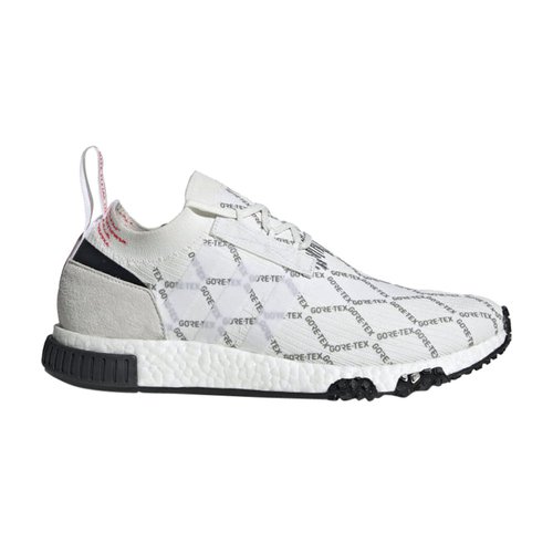 adidas NMD_Racer Gore-Tex Primeknit - Cloud White/Cloud White/Shock Red - BD7725