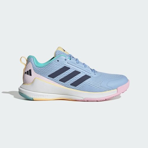 adidas Novaflight 2 Indoor - Glow Blue/Shadow Navy/Core Black - JQ3601