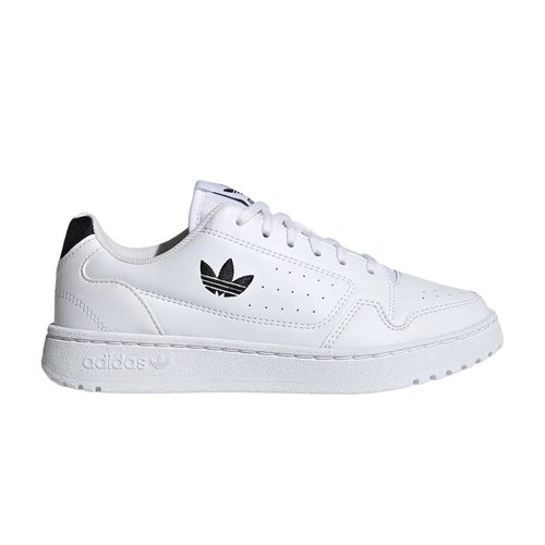 adidas NY 90 | Size 3.5 - Cloud White/Core Black/Cloud White - FY9840