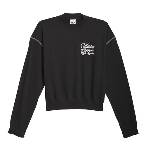adidas OG L.A. Crewneck Sweatshirts Herren schwarz Größe M - JX6129