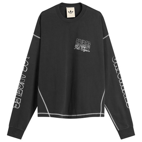 adidas OG LA Long Sleeved T-Shirt - Black - JX6140