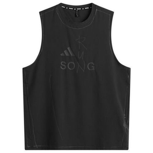 adidas Original Song For The Mute Running Tank Top Asia Sizing - Black - KT0774