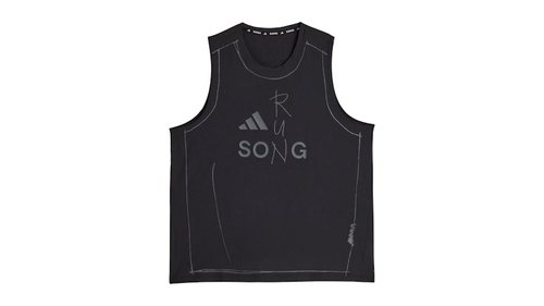 adidas Original Song For The Mute Running Tank Top Asia Sizing - Black - KT0776