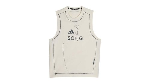 adidas Original Song For The Mute Running Tank Top Asia Sizing - Chalk White - KT0775