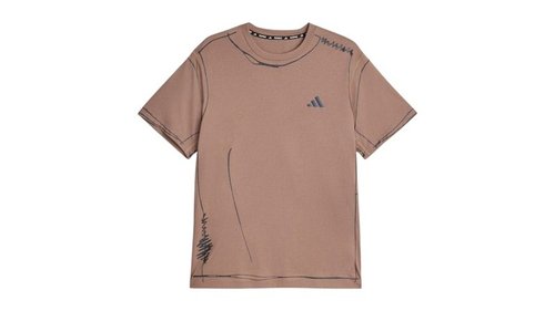 adidas Original Song For The Mute Running Unitefit T-Shirt Asia Sizing - Trace Brown - KQ7839