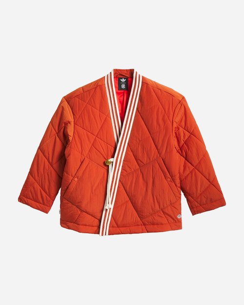 adidas x Clot Chinese New Year Collection by Edison Chen Wrap Jacket Asia Sizing - Vermillion - KD4030
