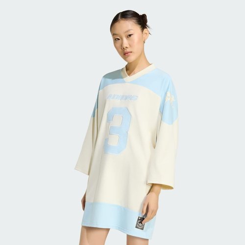 adidas Originals Hockey Jersey Dress - Ice Blue - KU9203