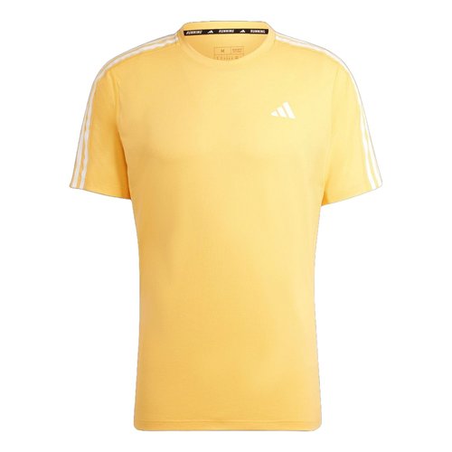 adidas Own the Run 3-Stripes Tee - Semi Spark - IK4990